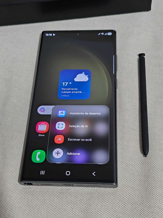 Samsung S23 Ultra 512gb.  Excelente