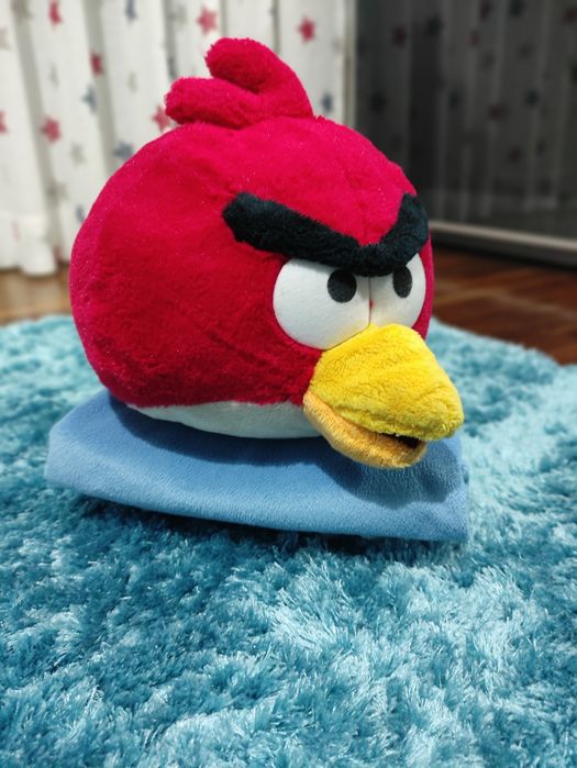 Boneco peluche Angry Birds Red
