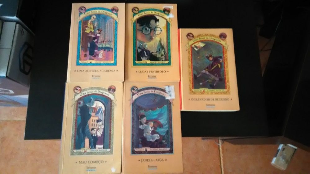 LIVROS Lemony Snicket's  Vendidos EM SEPARADO - Uma Série de Desgraças