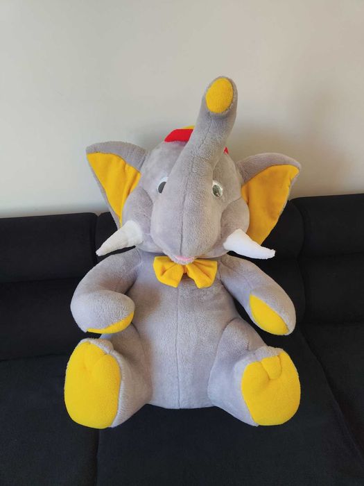Pluszowy Słoń, duża maskotka.