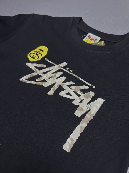 Футболка Бейп Стусі  останні розміри S, M«ЗНИЖКА» Bape Stussy