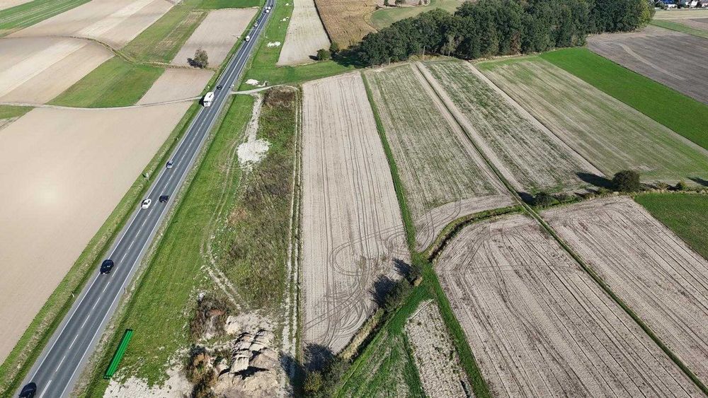 Sprzedam działkę inwestycyjną w Opolu, dzielnica Bierkowice, około 30 metrów od obwodnicy Opola, 1,09 h, 109,08 ara - Widok 4