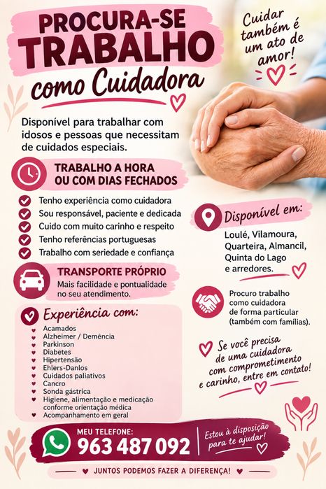 Apoio e cuidados ao idoso