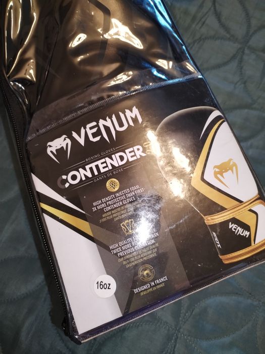 Luvas Venum pretas novas