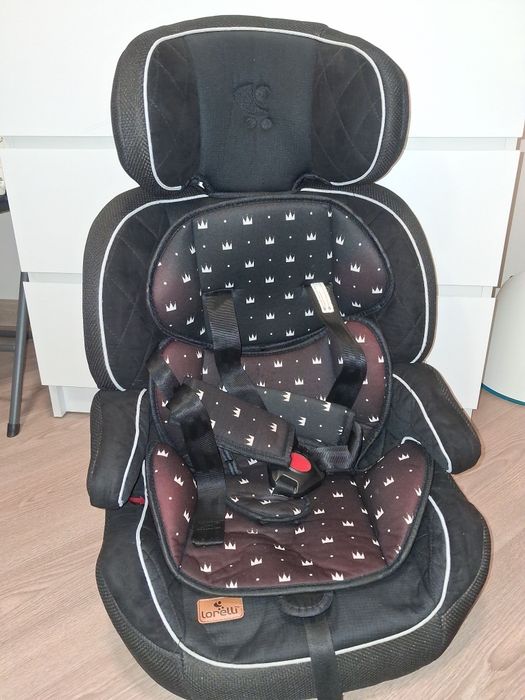 Автокрісло Lorelli Navigator black crowns