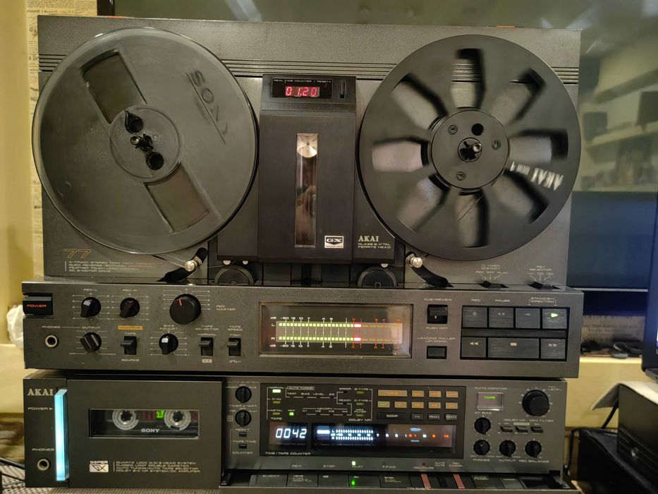 Akai gx77 и Akai gx f91