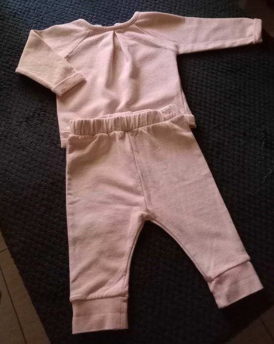 Fato  bebé , conjunto 2 peças - Zyppy - 6-9 meses - Cor-de-rosa