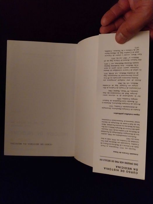 Livro - Curso de História da Medicina - das origens ais fins sec XVl