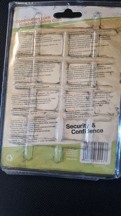 Linka zabezpieczająca do laptopa