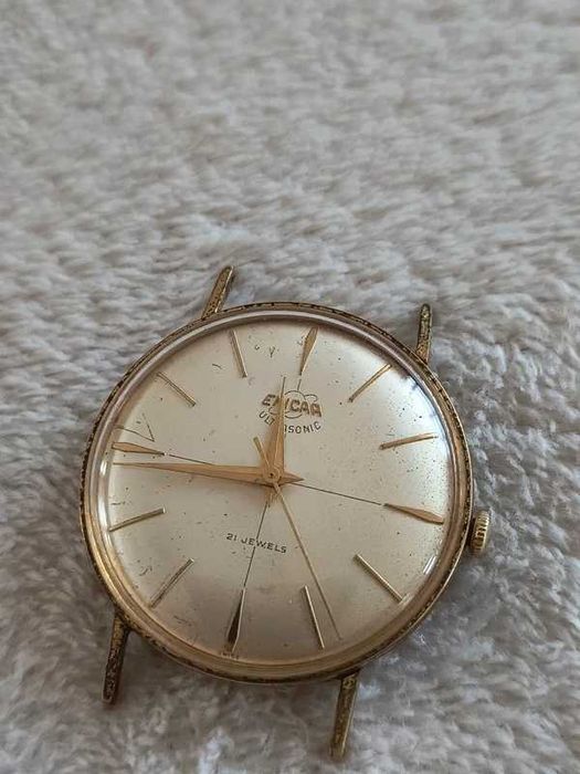 Enicar Ultrasonic 21 kamieni vintage lata 50-60