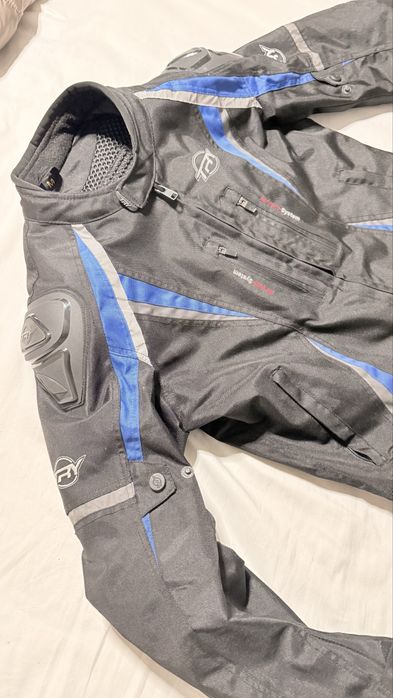 Casaco motard TRY - Casa das Peles