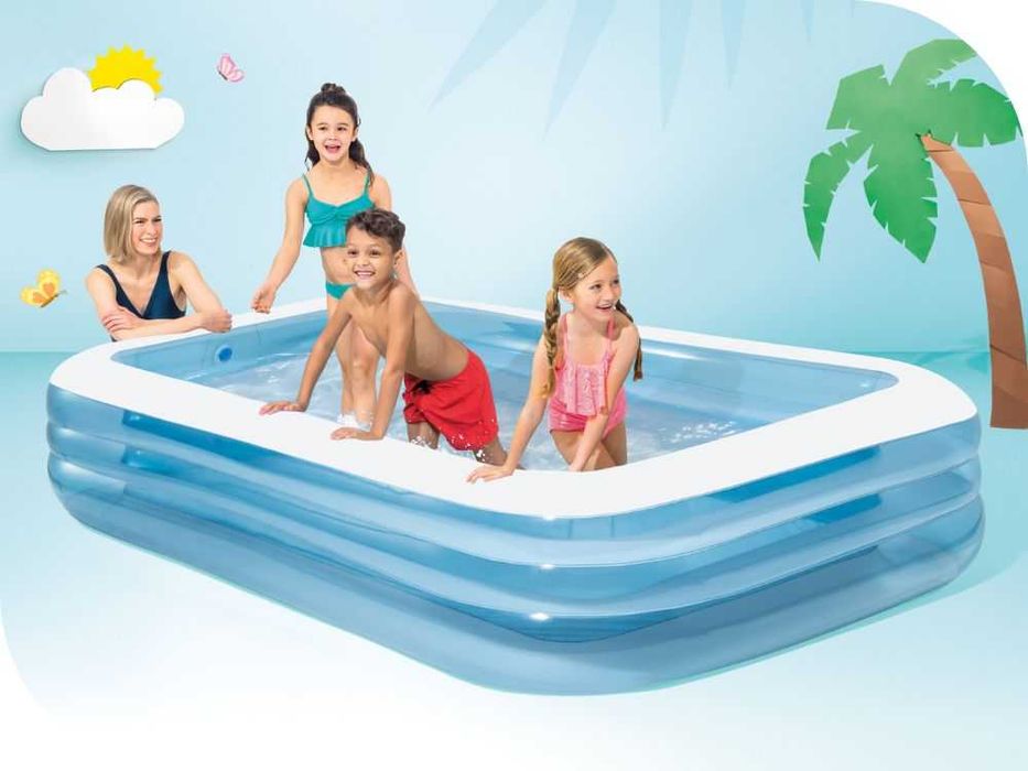 Детский надувной бассейн Intex Інтекс Интекс 58484 размер 305х183х56см