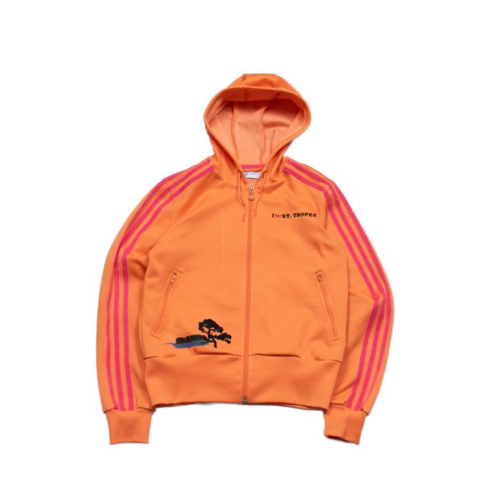 y2k Adidas Originals I Love St. Tropez dresowa z paskami 38eu/M