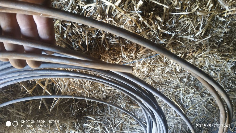 Алюминиевый пруток кругляк проводка 8 мм.17м.ссср