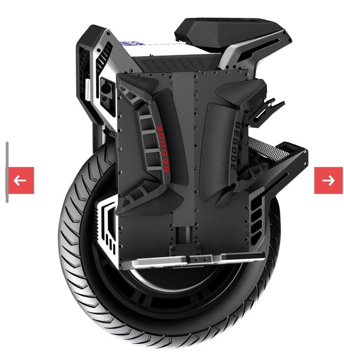 Begode X-Way Monociclo elétrico | Potência 4500W | Velocidade 62mph |