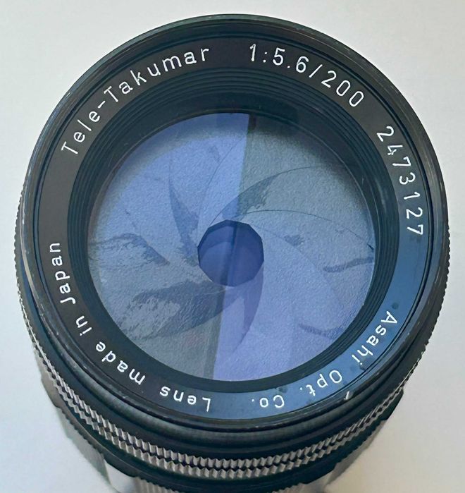 Asahi Pentax Tele-Takumar 200mm F5.6 M42