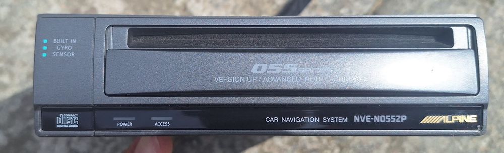 Alpine NVE-N055ZP + Alpine TME-M006SP Radio z nawi. + LCD