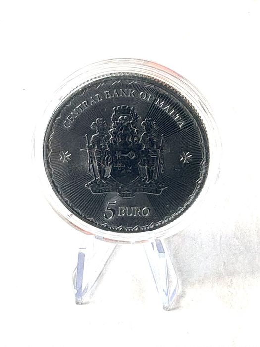 Срібна монета 999,9 проби, 1 oz Antigue Finish Black Filarmonik