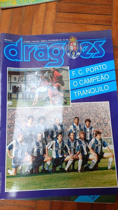 Revistas antigas Dragões 1993