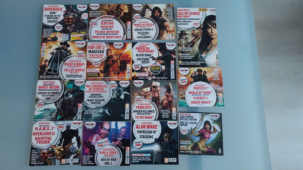 Zestaw gier cd-action gry Pc gra