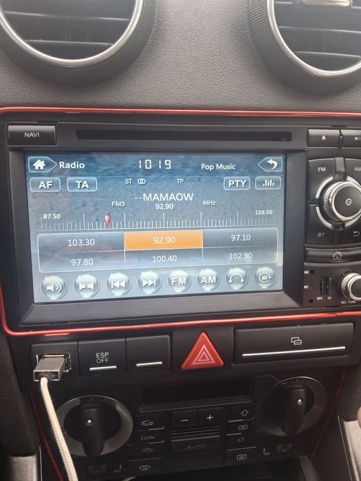 Sprzedam radio 2din audi a3 8p