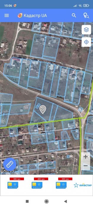 Продам участок красная линия Елизаветовка/Голубое озеро