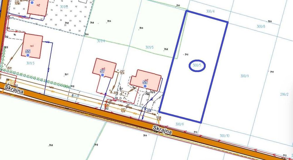 Działka Budowlana 11,84 ara Gorzów Wlkp. ul. Skrajna