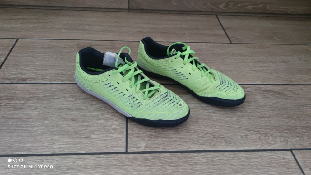 Buty halówki r. 38 limonkowe
