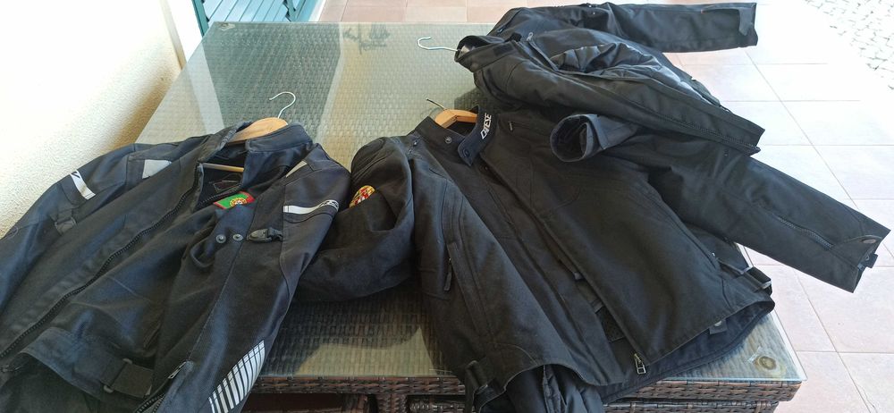Vendo casacos de mota dainese rsw e acerbis