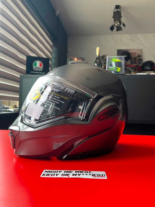 Kask motocyklowy SCORPION EXO-TECH EVO PRO SOLID METALLIC GREY !Pytaj o dostępność!