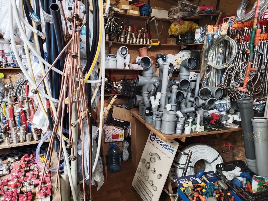 Сантехника САМОВЫВОЗ низкие цены краны шланги фитинги канализация