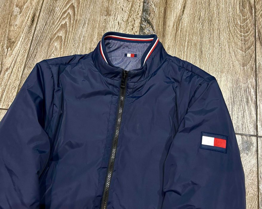 Męska kurtka Ocieplana TOMMY HILFIGER Dwustronna roz M  Stan idealny