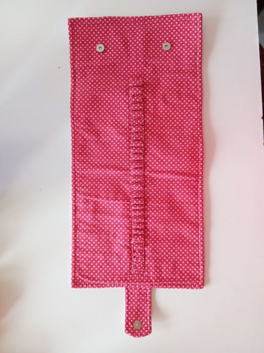 Porta pincéis em tecido.