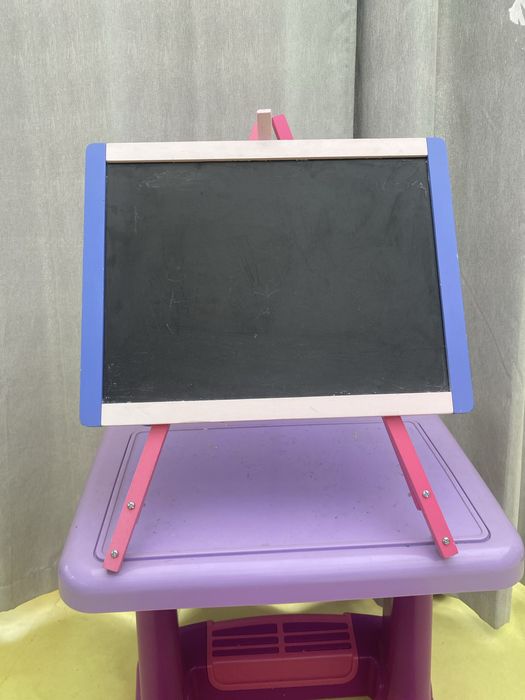 Secretaria bebe Mesa criança escrevaninha e quadro de ardosia