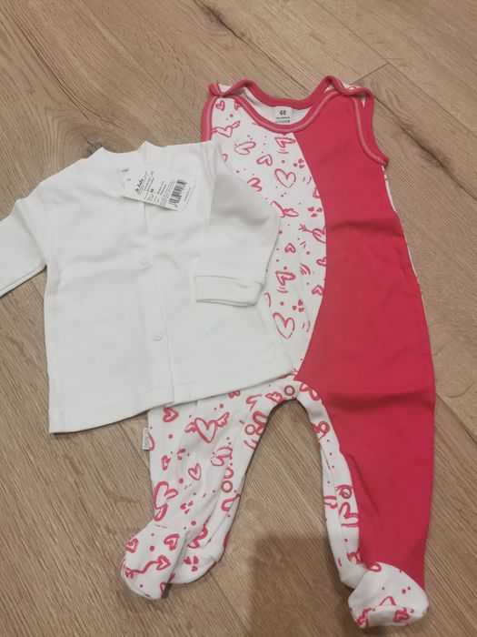 Komplet śpiochy + kaftan 68