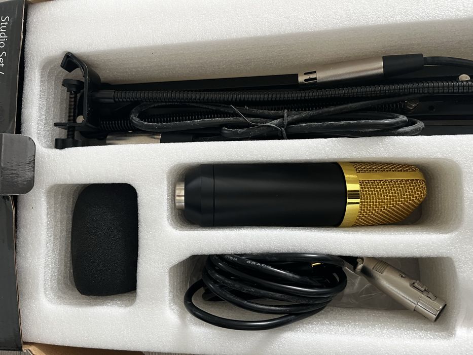 Pack Estúdio c/ Microfone Condensador