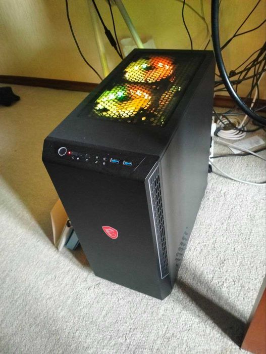 Ігровий компютер GPU 6 gb, ОЗУ 16 gb, CPU 6 core, 1 TB SSD + HDD