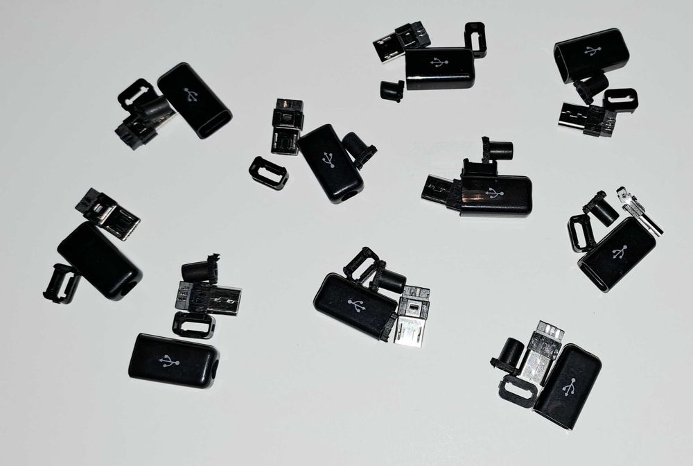 Wtyczka microUSB 10 szt.