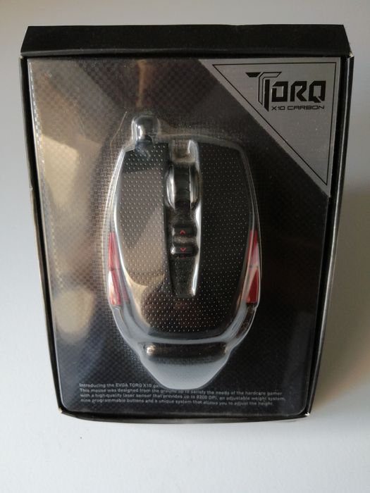 Rato Gaming EVGA Torq X10 Carbon 8200 DPI
