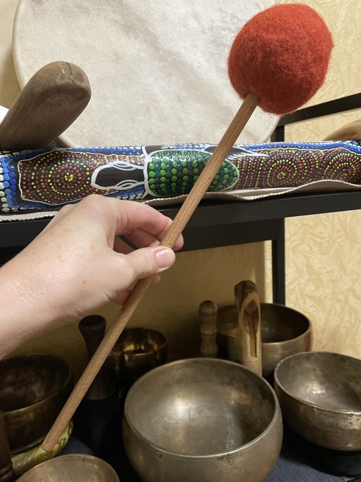 Глушитель звука, малет стик резонатор