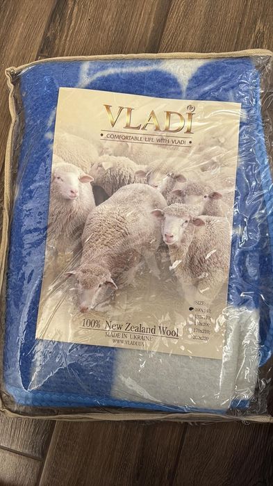 Дитячий плед вовна новий