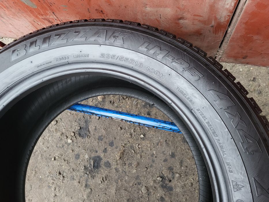 235/55/18 R18 Bridgestone Blizzak LM-25 4x4 2шт ціна за 1шт шини