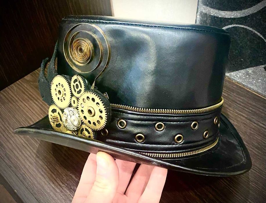 Капелюх фокусника. Шляпа фокусника. Цилиндр. Ручна робота.