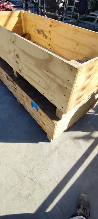 Arca em madeira marítimo