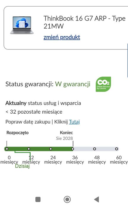 Laptop Lenovo ThinkBook 16 G7 ARP 1Tb 16 GB Ram