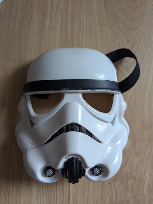Маска дитяча Дарт Вейдер біла Зоряні Війни Star Wars