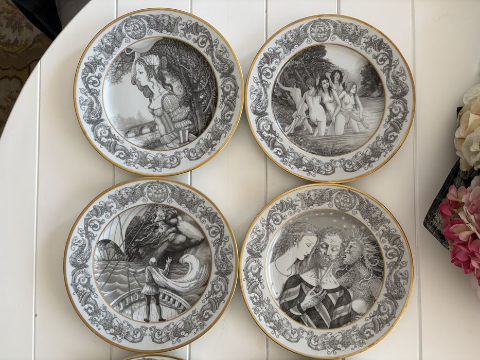 Coleçao de pratos Luís de Camões - Vista Alegre