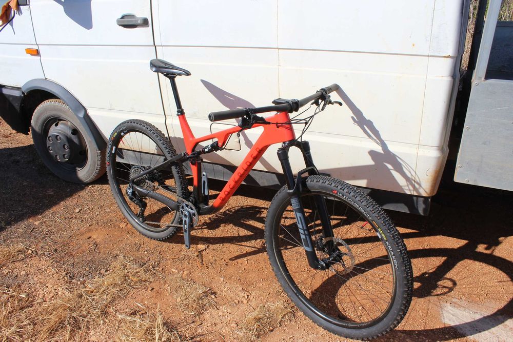 ROCKRIDER Bicicleta BTT Suspensão Integral XC 29" RACE 940 S COMP Vermelho/ Mountain bike Decathlon