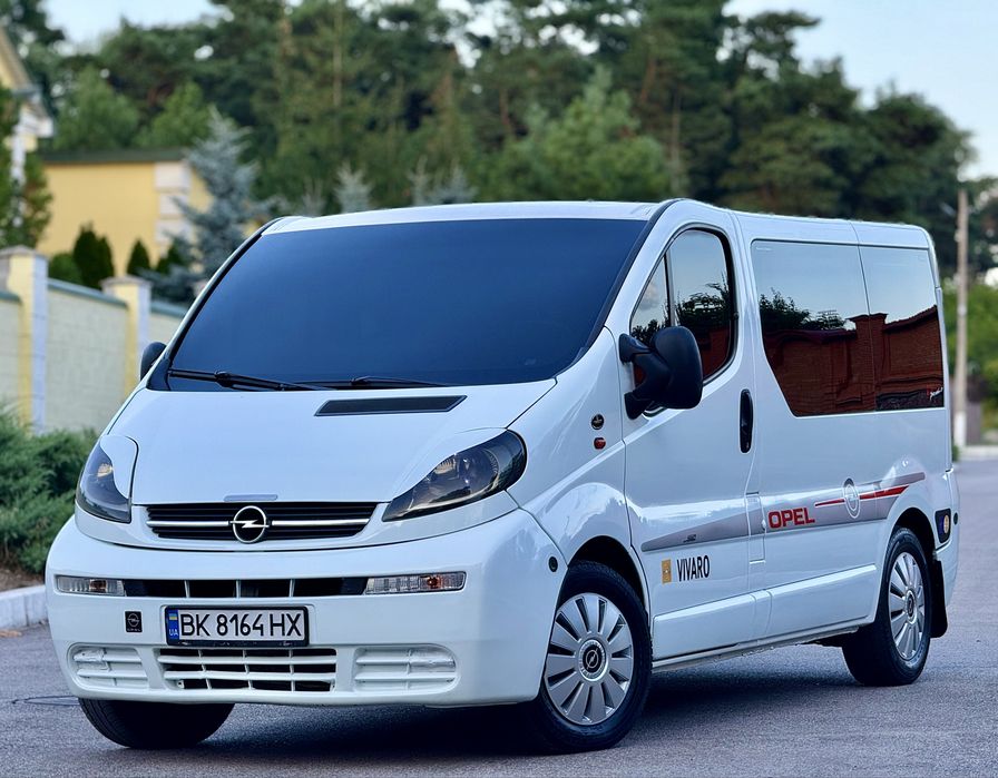Opel Vivaro 1.9 ПАСАЖИР 9 Місць! Ідеальний Стан Гаражне зберігання 1 ВЛАСНИК!
