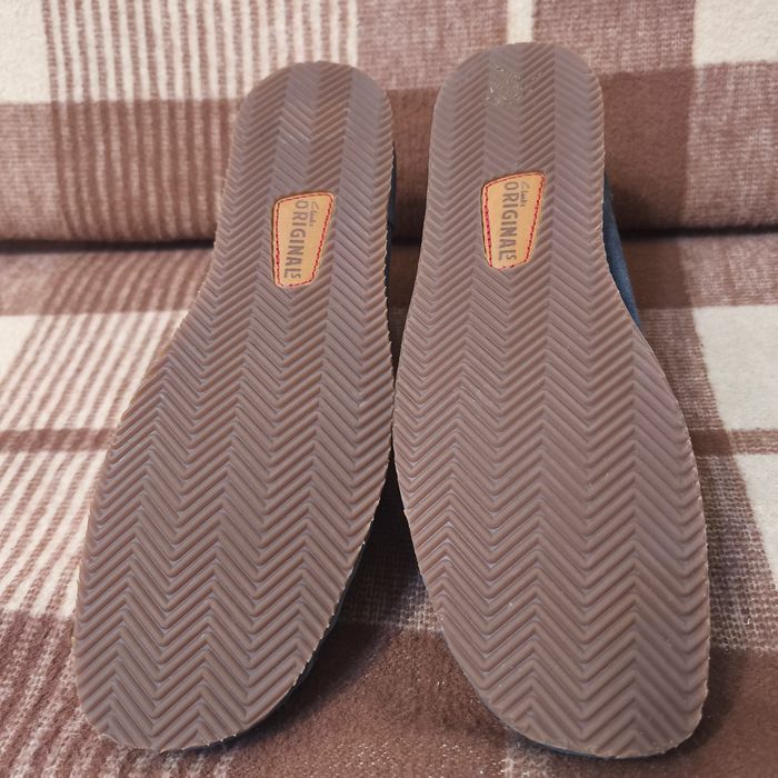Чоловічі черевики мокасини clark’s originals wallabee
